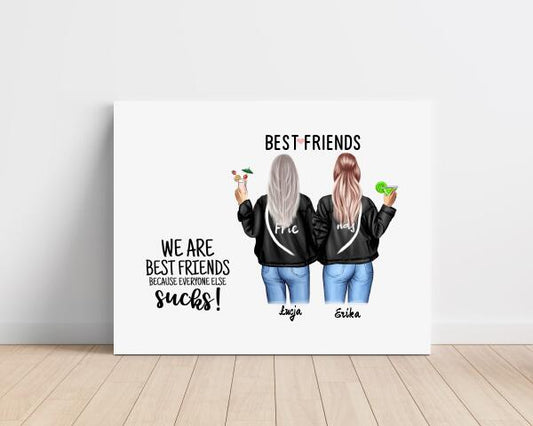 Obraz na plátne - Priateľky #4