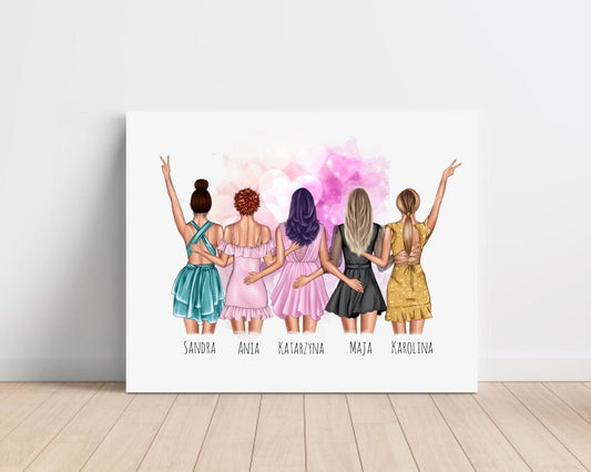 Obraz na plátne - Priateľky #12