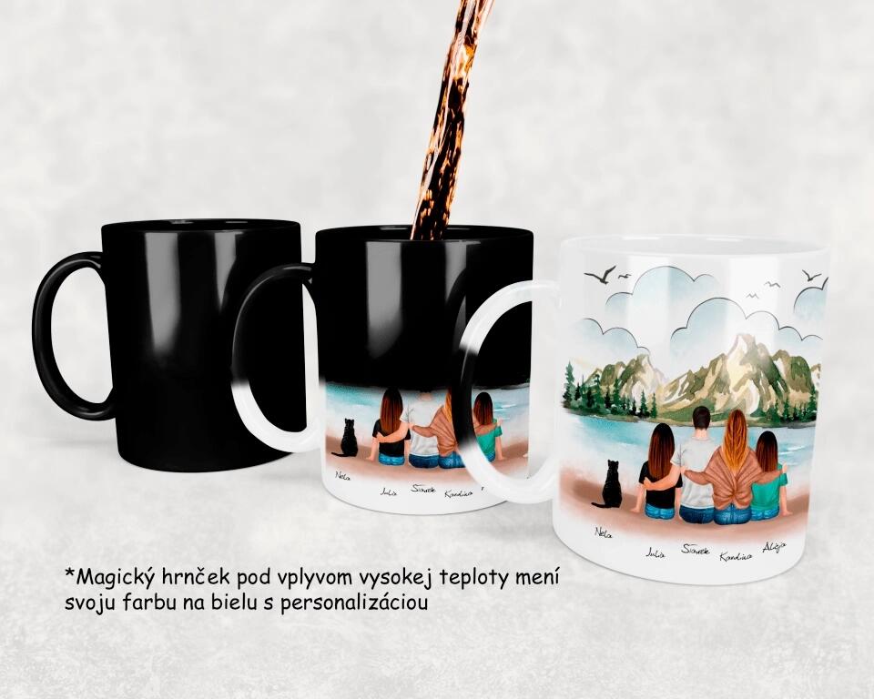 Hrnčeky pre priateľky 2-5 osoby - Halloween #2