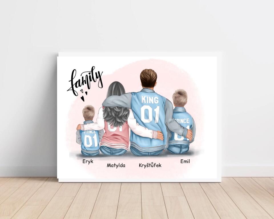 Obraz na plátne - Rodinný #2