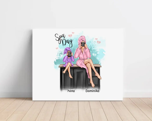 Obraz na plátne pre mamu + dcéra #2