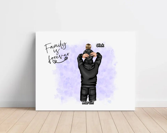 Obraz na plátne - pre otca a dieťa #27