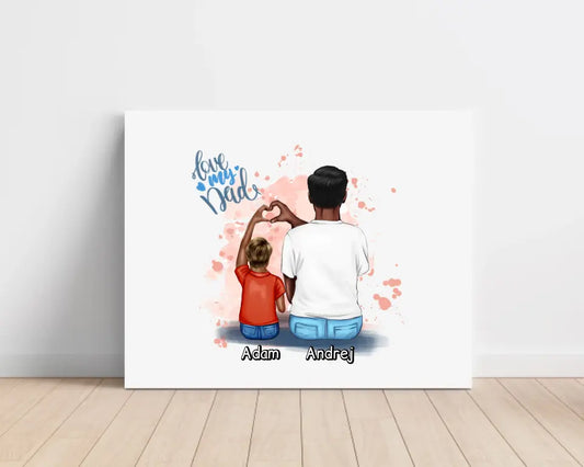 Obraz na plátne pre otca + syn #30