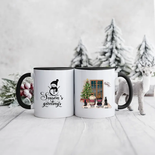 Hrnčeky pre páry vianočný + max 1-2 domáci miláčikovia #7