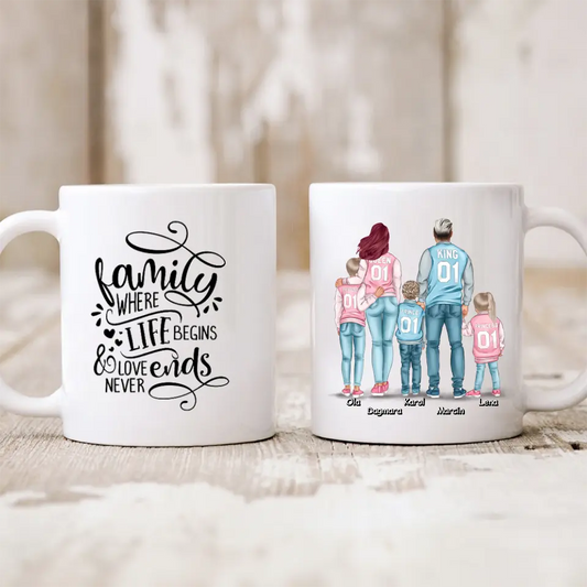 Rodinný hrnček 2 dospelé osoby + 1-3 detí #31