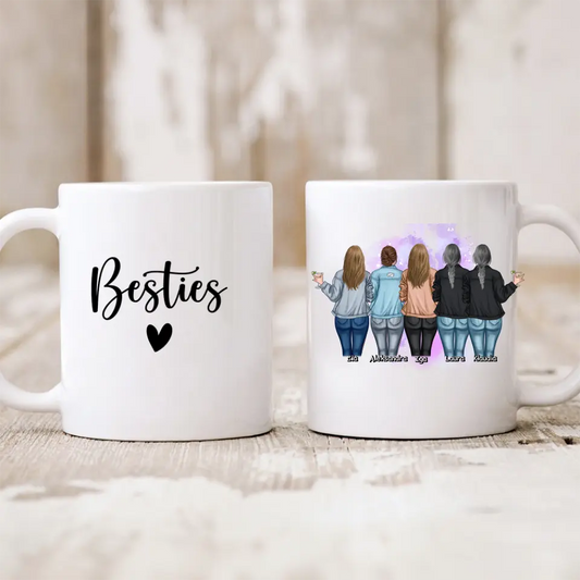 Hrnčeky pre priateľky max. 2-5 osoby #S20