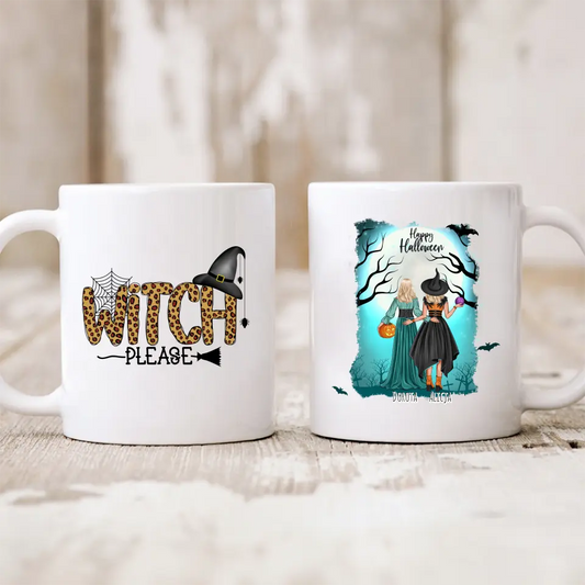 Hrnčeky pre priateľky 2 osoby - Halloween #1