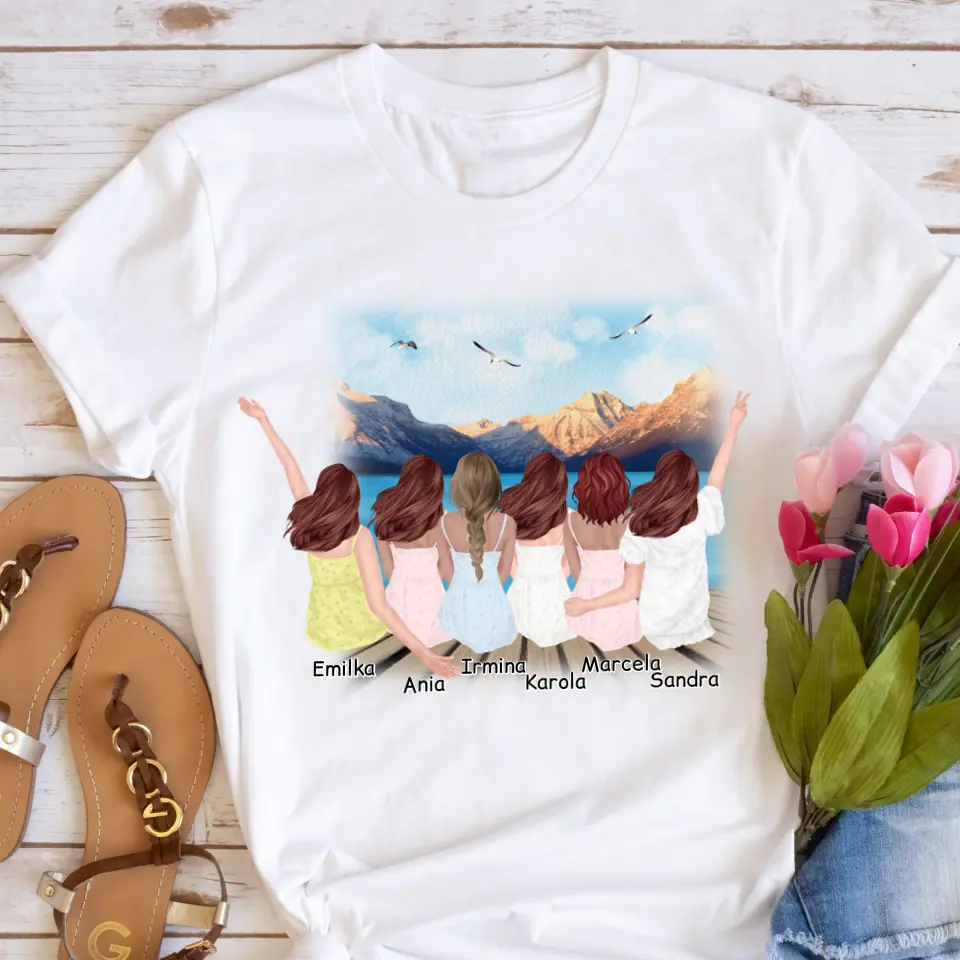 Tričká s potlačou pre priateľky max. 1-6 osoby #33