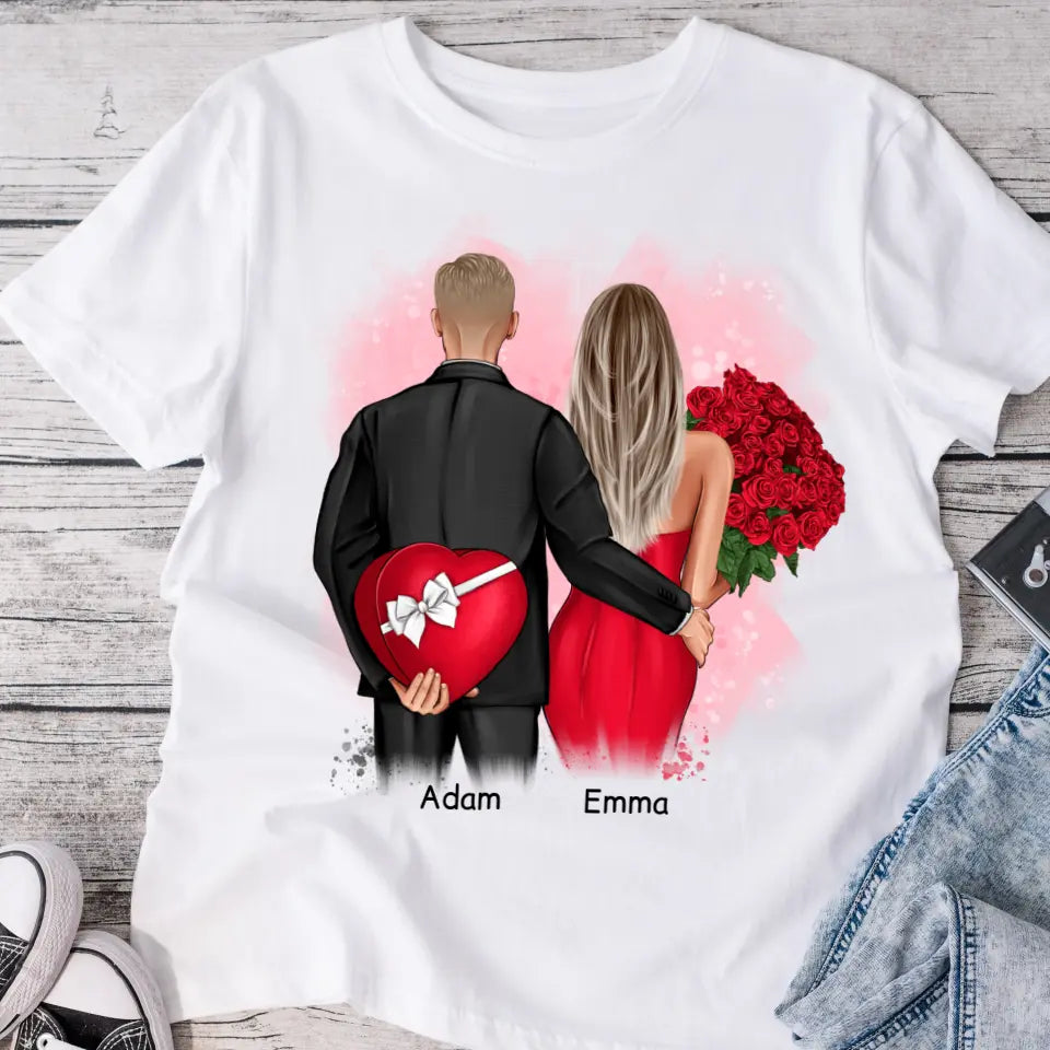 Tričká s potlačou pre páry #1