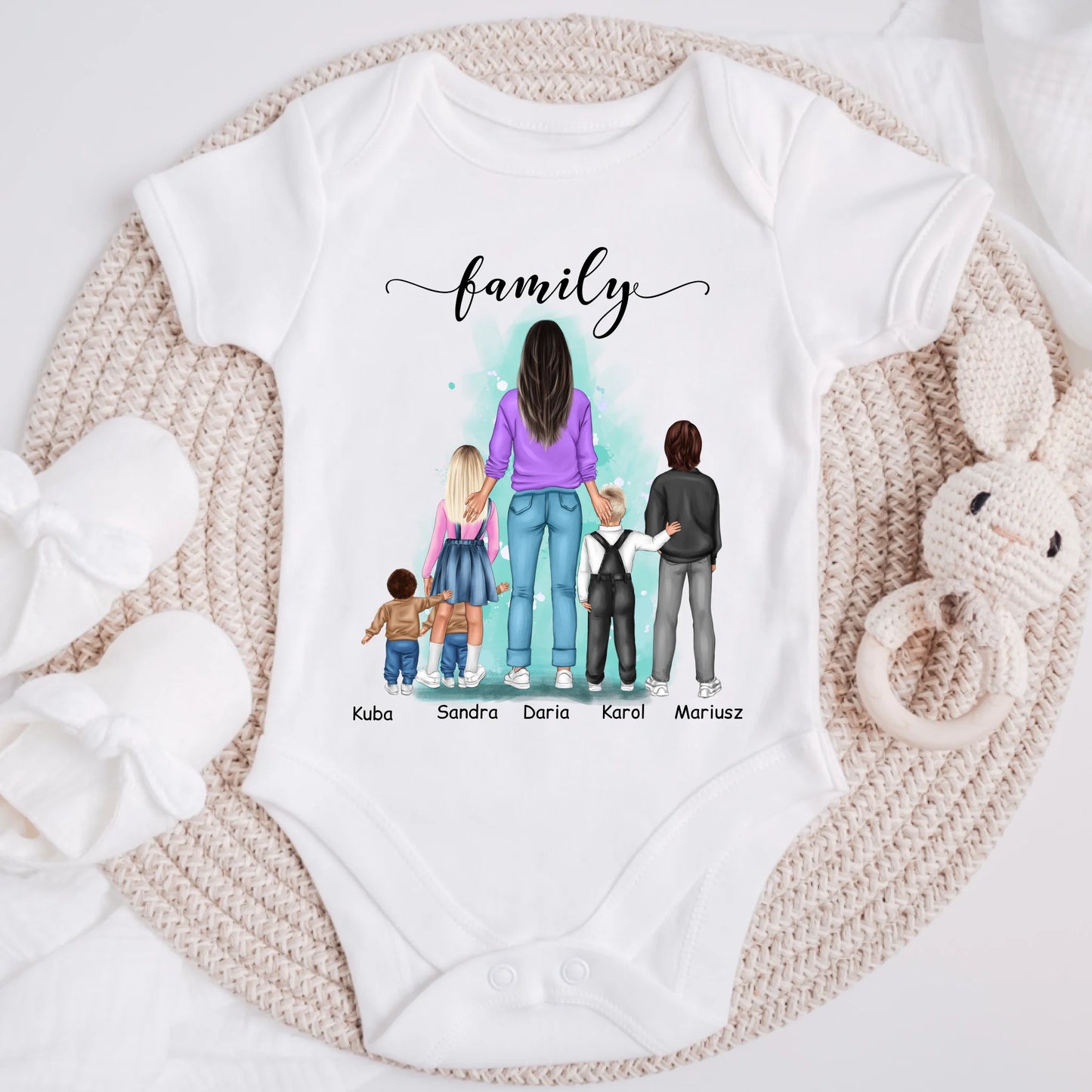 Tričká s potlačou - mama + max 1-4 detí #13