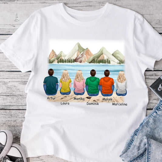 Tričká s potlačou pre priateľky - žena alebo muž max. max. 1-6 osoby #34