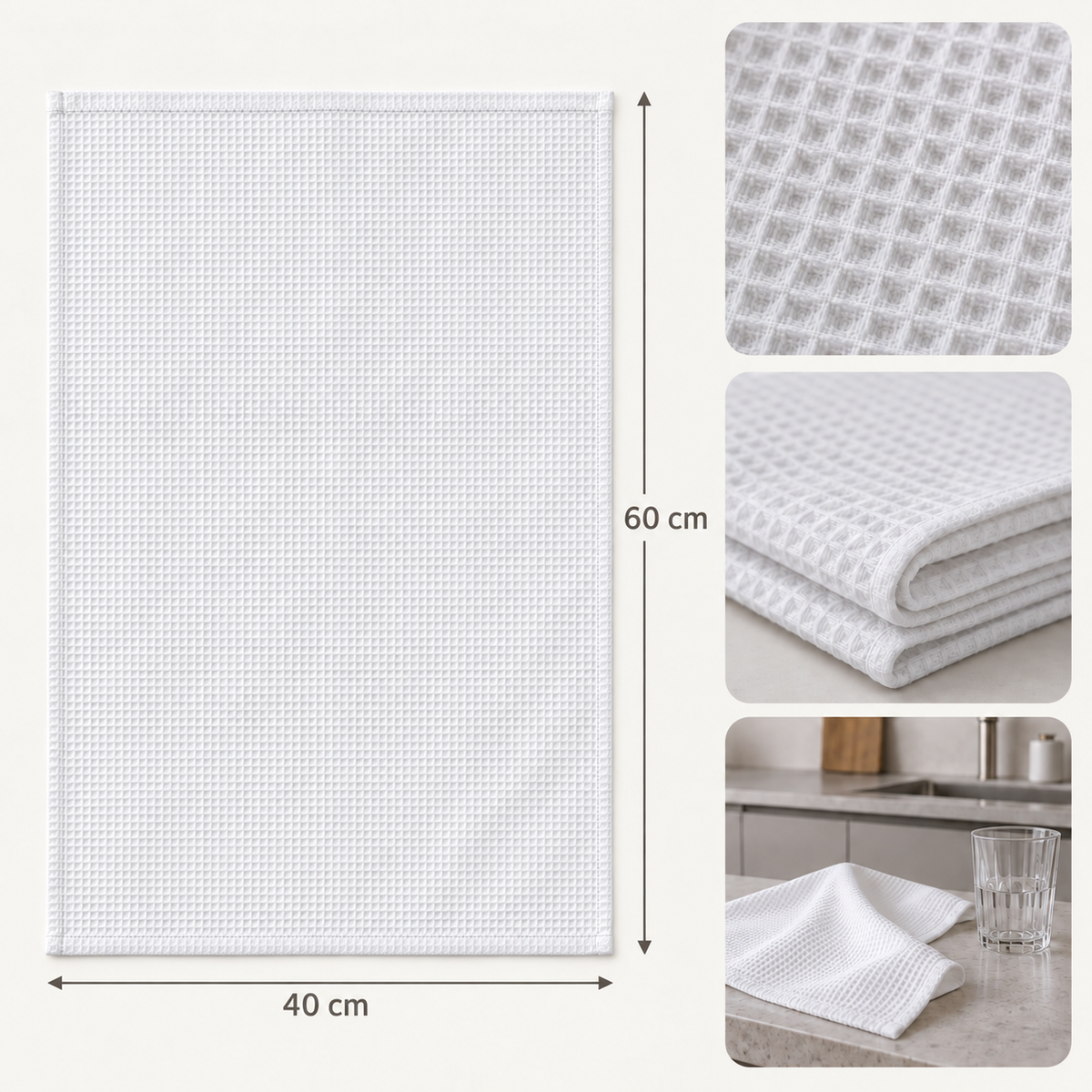 Kuchynská utierka s obrázkom psa/mačky – personalizovaná #0096771 — Rozmery utierky 40 × 60 cm