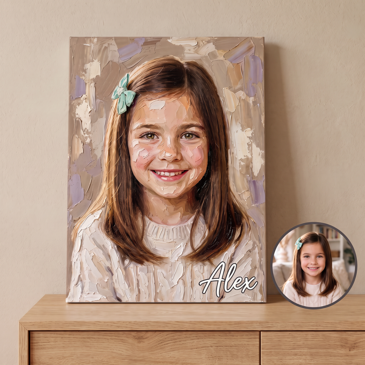 Obraz na plátne s fotografiou v štýle olejomaľby a menom – Personalizovaný #98468 [PC-GALLERY:cmvmelblu000lqs3njfdeessq:86910090-510c-4b6a-ae50-6af03d19ad28:bfc2f1e7a91bdeccf66600fd84d88c57e55fe0d3c5166329b7f7d2cf01f4c674]