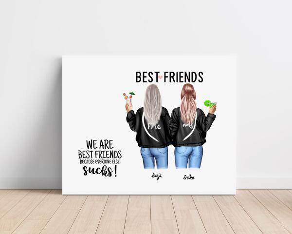 Obraz na plátne - Priateľky #4