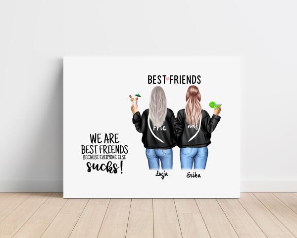 Obraz na plátne - Priateľky #4