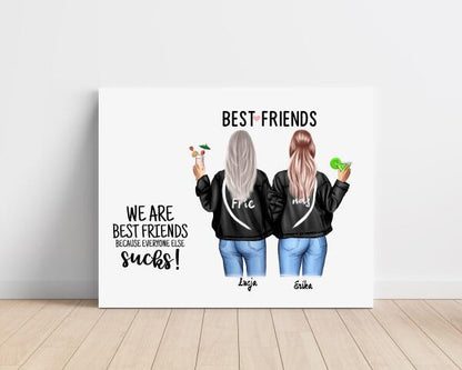 Obraz na plátne - Priateľky #4