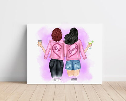 Obraz na plátne - Priateľky #19