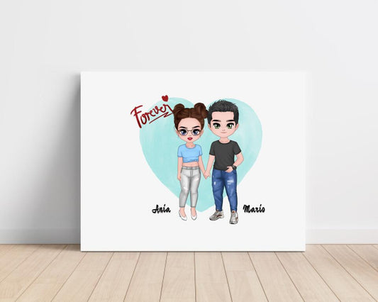 Obraz na plátne - Páry #20