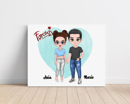 Obraz na plátne - Páry #20