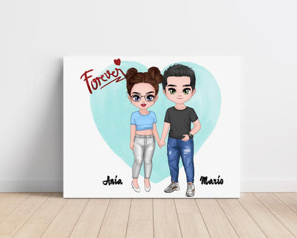 Obraz na plátne - Páry #20