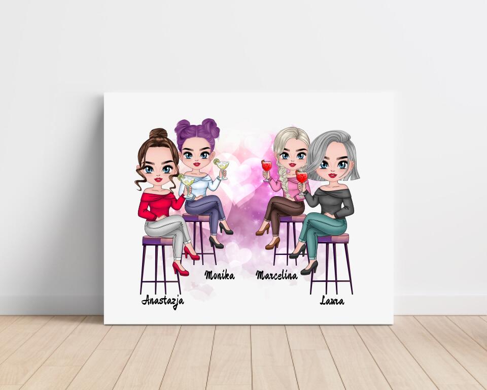 Obraz na plátne - Priateľky #14