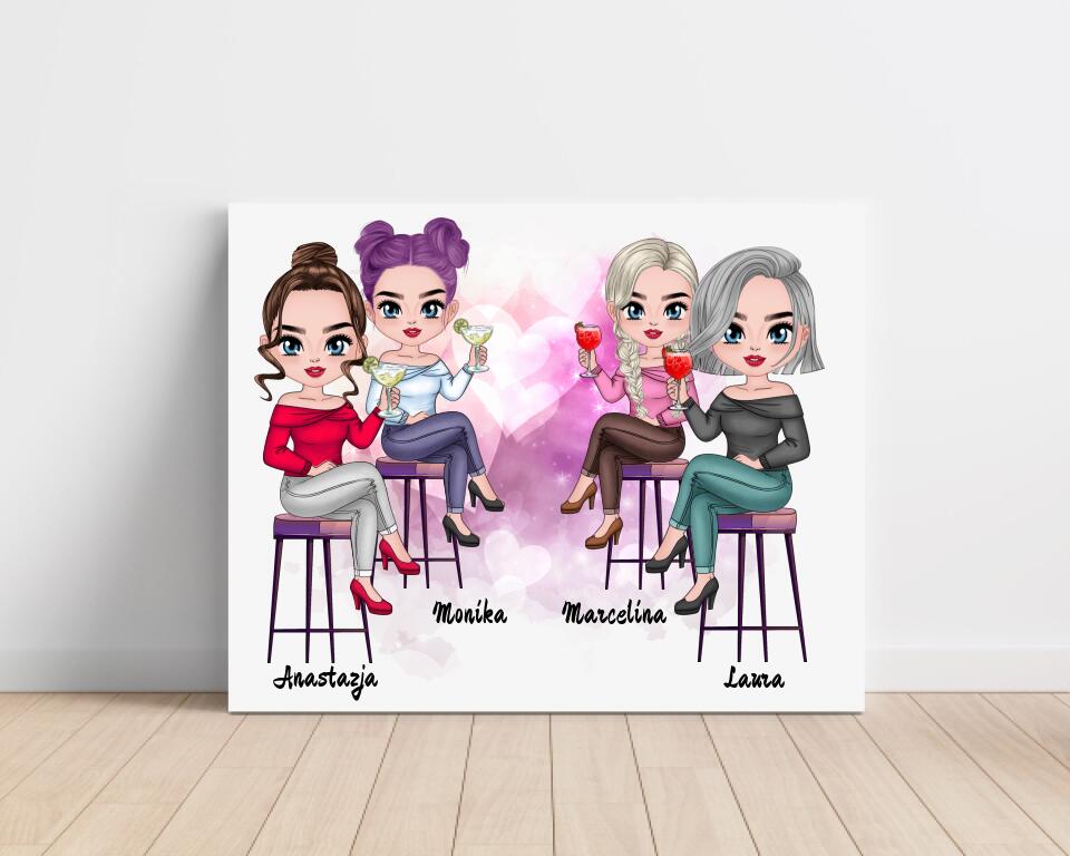 Obraz na plátne - Priateľky #14