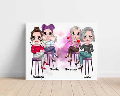 Obraz na plátne - Priateľky #14