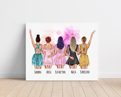 Obraz na plátne - Priateľky #12