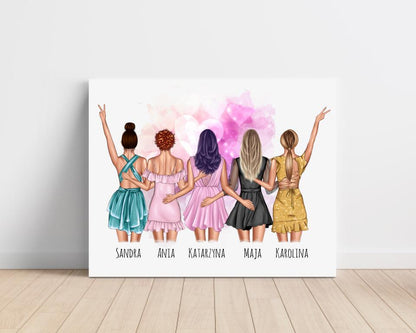 Obraz na plátne - Priateľky #12