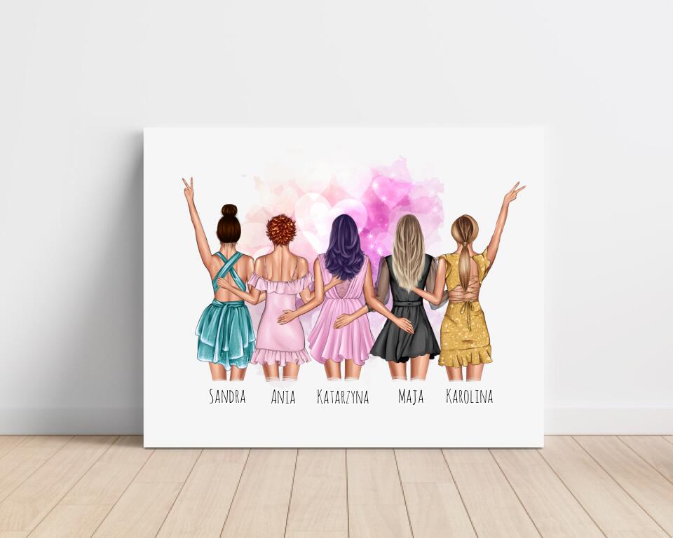 Obraz na plátne - Priateľky #12