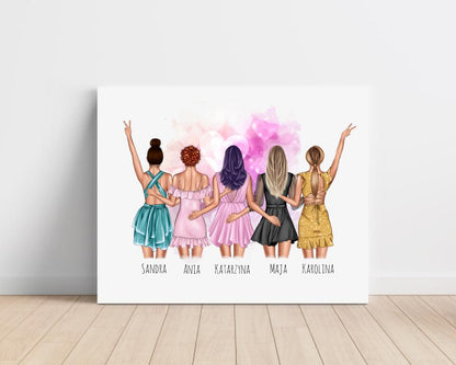Obraz na plátne - Priateľky #12