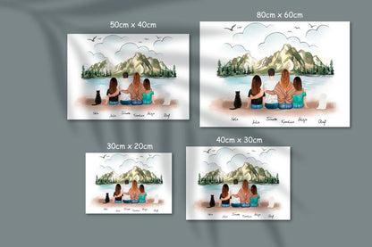 Obraz na plátne - Priateľky #12