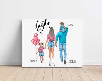 Obraz na plátne - Rodinný #7