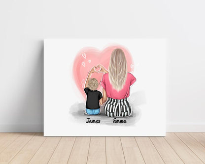 Obraz na plátne - Rodinný #11