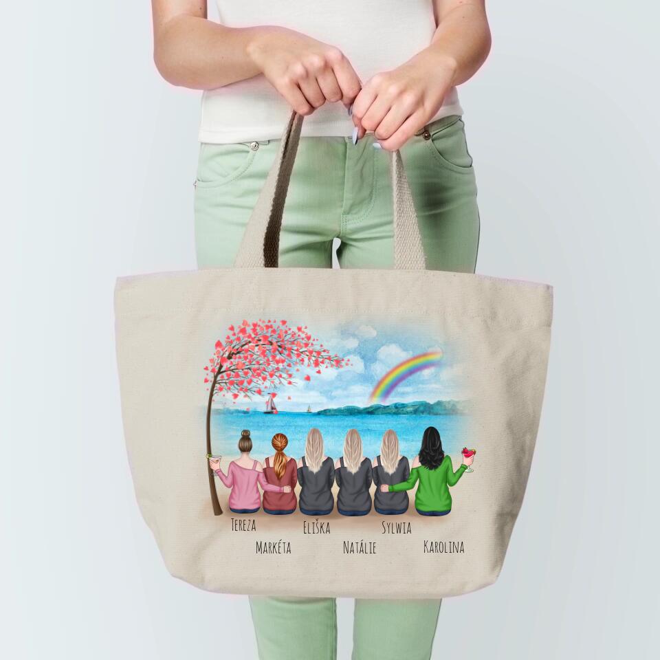Personalizovaná nákupná taška pre priateľky max. 2-6 osoby #17