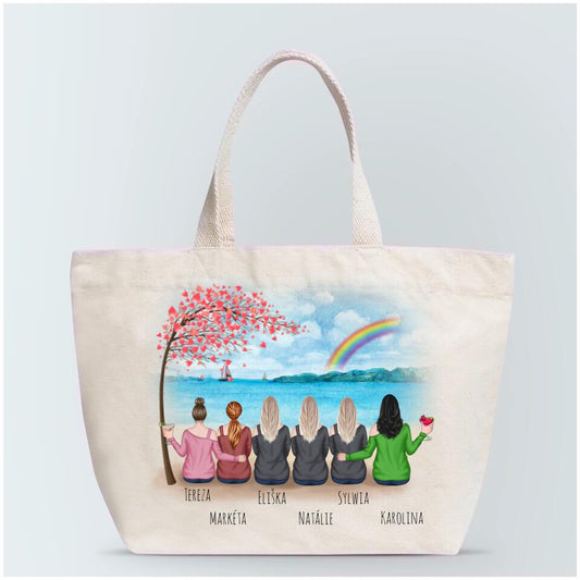 Personalizovaná nákupná taška pre priateľky max. 2-6 osoby #17