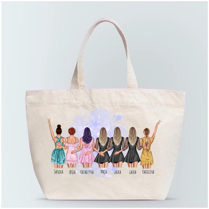Personalizovaná nákupná taška pre priateľky max. 2-7 osoby #19