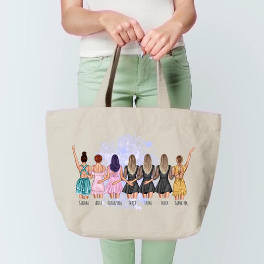 Personalizovaná nákupná taška pre priateľky max. 2-7 osoby #19