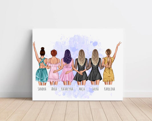 Obraz na plátne - Priateľky #12