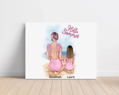 Obraz na plátne pre mamu + dcéra #1