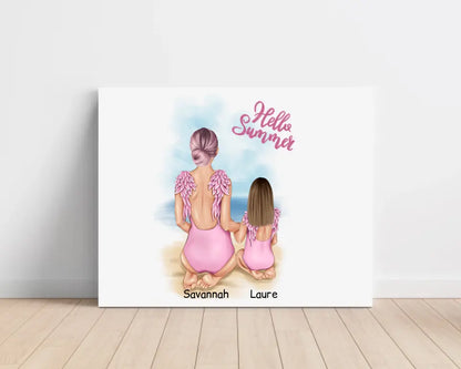 Obraz na plátne pre mamu + dcéra #1