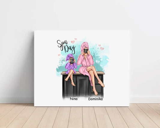 Obraz na plátne pre mamu + dcéra #2