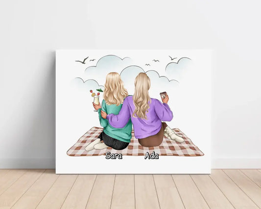 Obraz na plátne pre mamu + dcéra #5