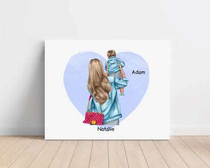 Obraz na plátne pre mamu + syna #7