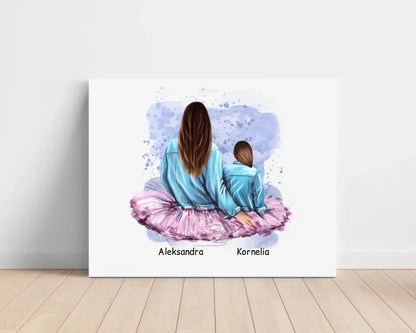 Obraz na plátne pre mamu + dcéra #8