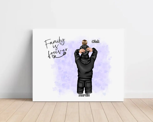 Obraz na plátne - pre otca a dieťa #27