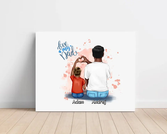 Obraz na plátne pre otca + syn #30