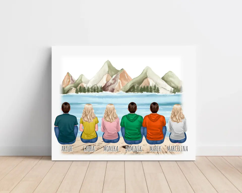 Obraz na plátne pre priateľky - žena alebo muž max. max. 1-6 osoby #31