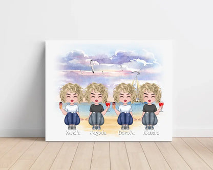 Obraz na plátne pre priateľky 1-4 osoby #32