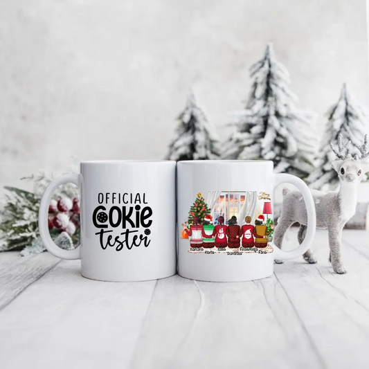 Hrnčeky pre priateľky vianočný 2-6 osoby #5